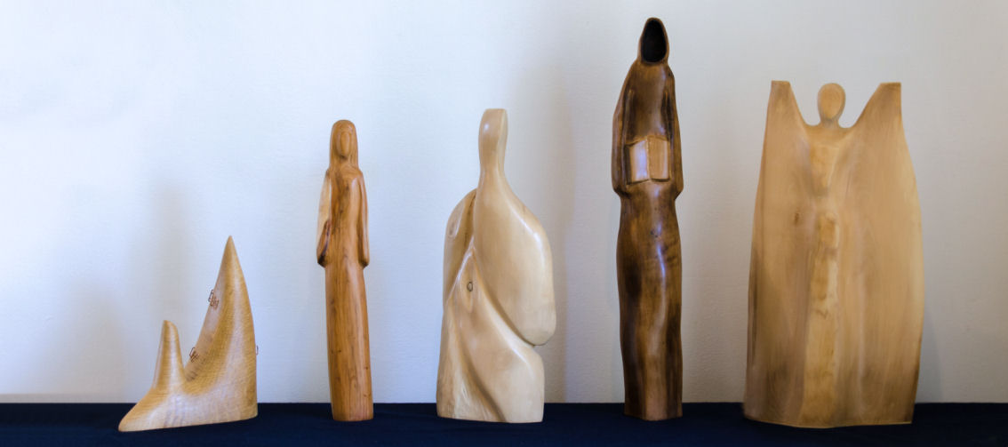 A selection of Sculpture in Wood and Stone